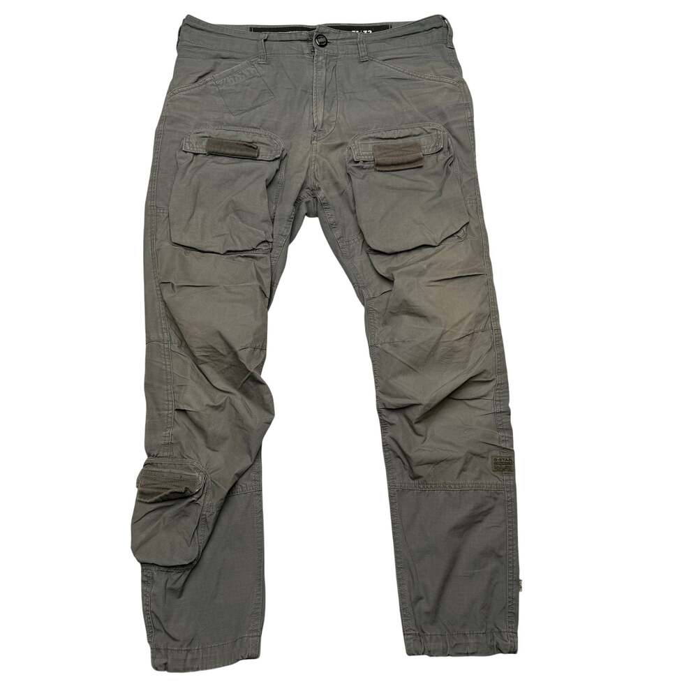 G-Star RAW 3D Straight Tapered Cargo Pants Men's 31x29 Y2K Streetwear